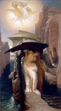  med Painting - Perseus and Adromeda Academicism Frederic Leighton